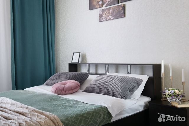 

1-к. квартира, 40 м², 2 кровати