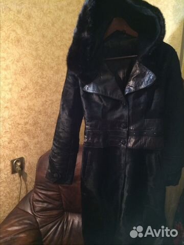 Пальто из натурального меха