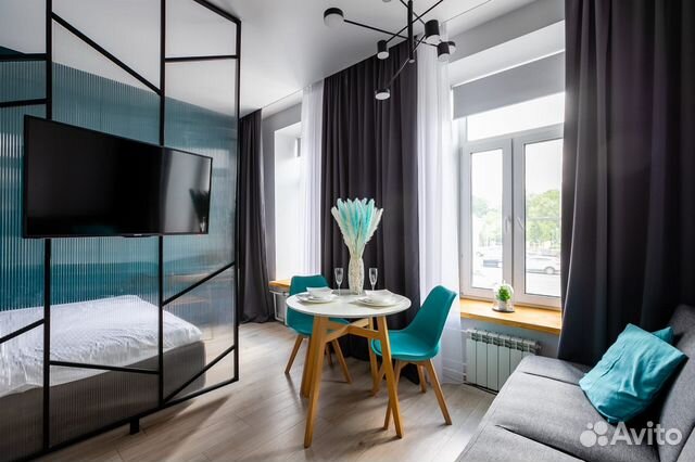 

Квартира-студия, 30 м², 2 кровати