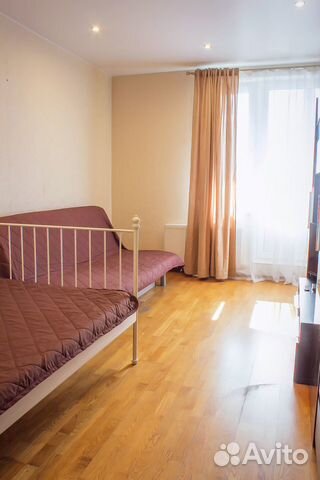 

1-к. квартира, 37 м², 2 кровати