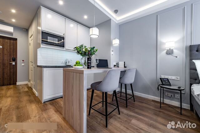 

Квартира-студия, 29 м², 1 кровать