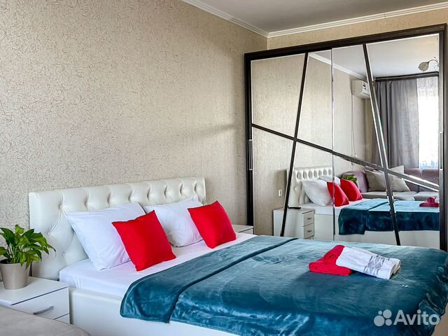 

1-к. квартира, 37 м², 2 кровати