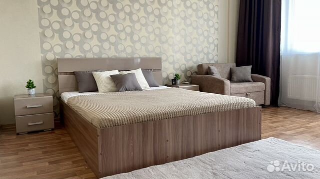 

1-к. квартира, 40 м², 2 кровати