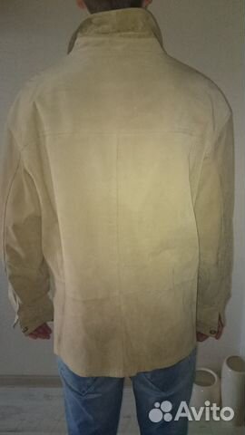 Куртка-ветровка-рубашка замшевая(размеры в описани