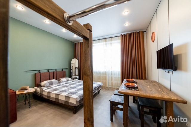 

Квартира-студия, 27 м², 2 кровати