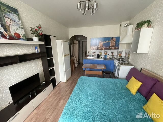 

Квартира-студия, 32 м², 2 кровати