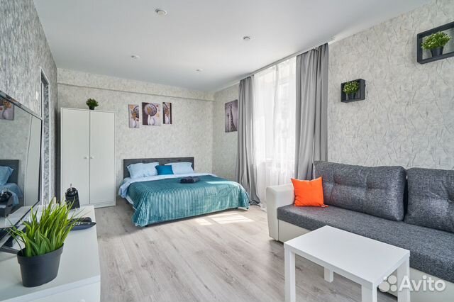 

1-к. квартира, 35 м², 2 кровати