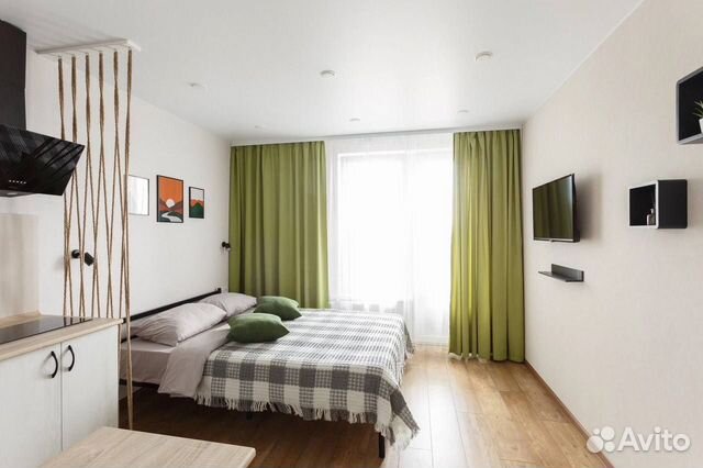 

Квартира-студия, 19 м², 1 кровать
