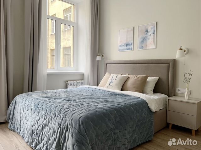 

Квартира-студия, 30 м², 2 кровати