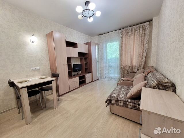

Квартира-студия, 24 м², 2 кровати