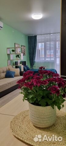 

Квартира-студия, 38 м², 2 кровати