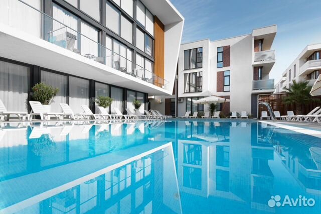 

Квартира-студия в апарт-отеле, 29 м², 1 кровать