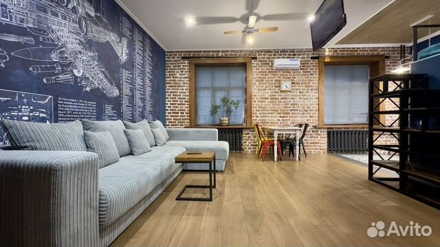 

Квартира-студия, 40 м², 3 кровати