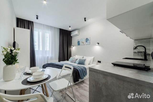 

Квартира-студия, 20 м², 1 кровать