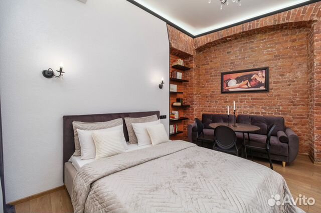 

Квартира-студия, 28 м², 2 кровати