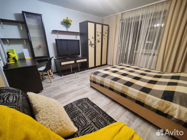 

1-к. квартира, 40 м², 2 кровати