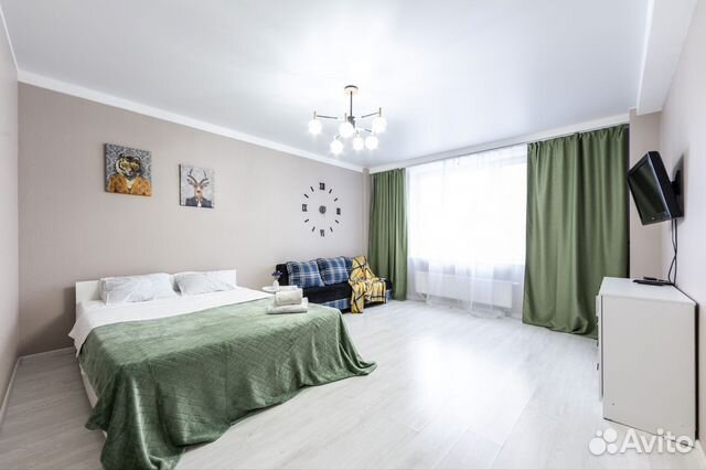 

1-к. квартира, 48 м², 3 кровати