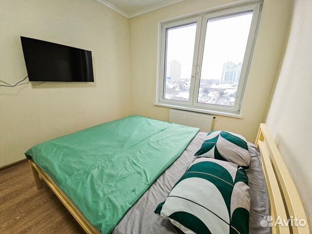 

1-к. квартира, 46 м², 3 кровати