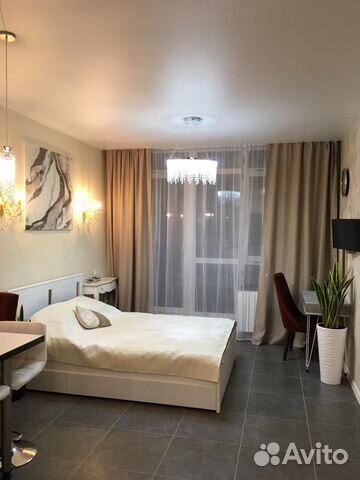 

Квартира-студия, 27 м², 1 кровать