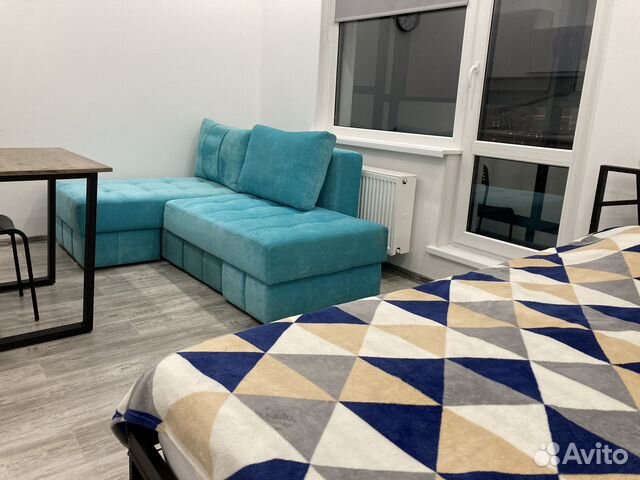 

Квартира-студия, 28 м², 2 кровати