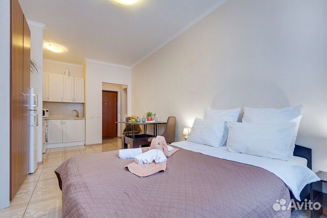 

Квартира-студия, 25 м², 1 кровать