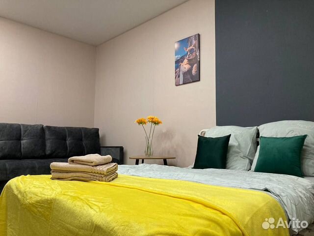 

1-к. квартира, 42 м², 2 кровати