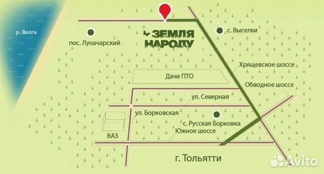 Карта выселки самарская область