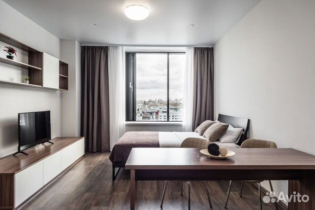 

Квартира-студия, 38 м², 2 кровати