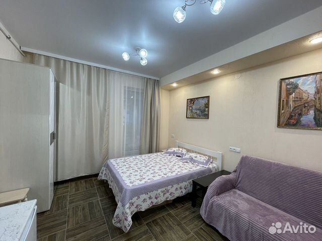 

Квартира-студия, 25 м², 2 кровати
