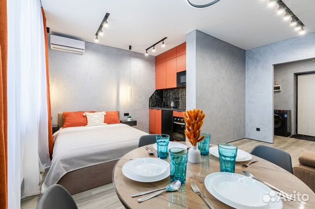 

Квартира-студия, 30 м², 2 кровати