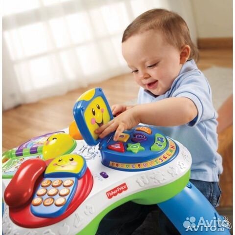 Fisher price стульчик смейся и учись