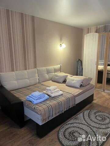 

1-к. квартира, 45 м², 2 кровати