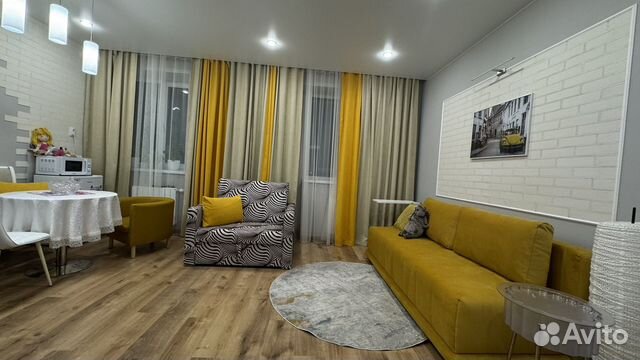 

Квартира-студия, 34 м², 2 кровати