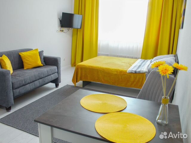 

Квартира-студия, 26 м², 2 кровати