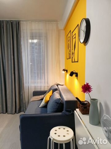 

Квартира-студия, 12 м², 1 кровать