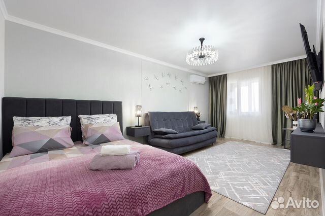 

1-к. квартира, 42 м², 2 кровати
