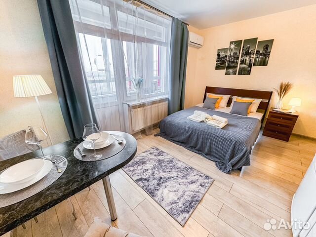 

1-к. квартира, 29 м², 2 кровати