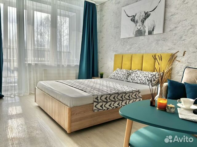 

1-к. квартира, 41 м², 3 кровати