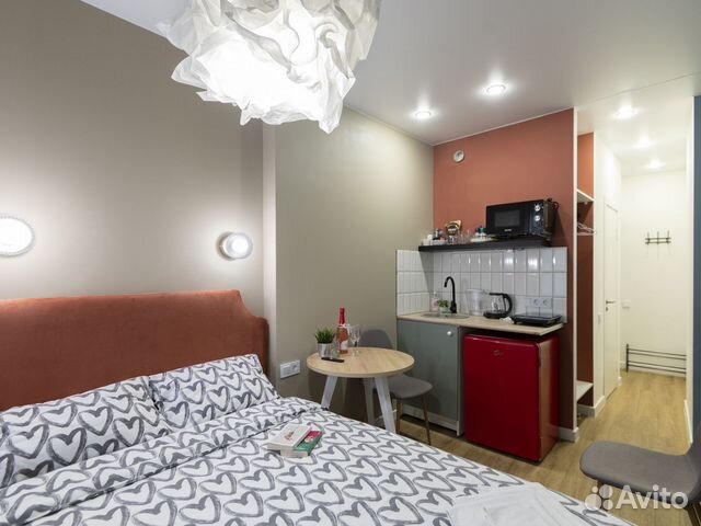 

Квартира-студия, 15 м², 1 кровать