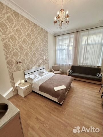 

Квартира-студия, 25 м², 1 кровать