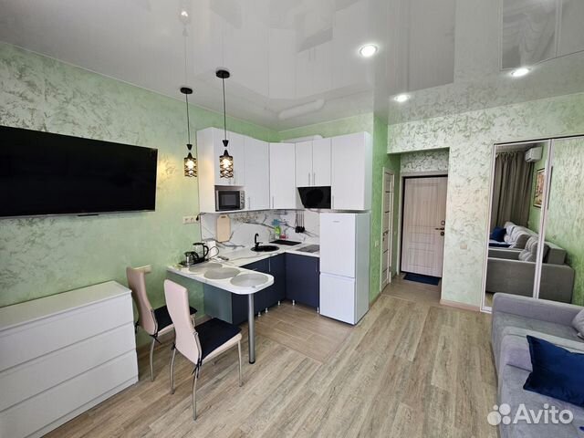 

Квартира-студия, 25 м², 2 кровати