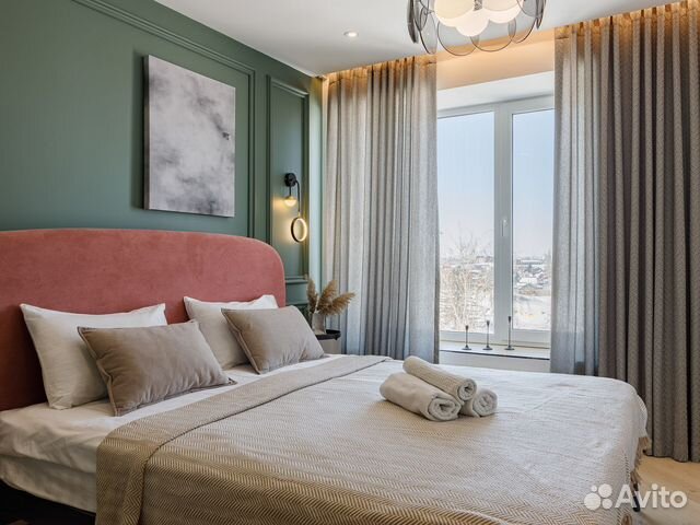 

Квартира-студия, 35 м², 2 кровати