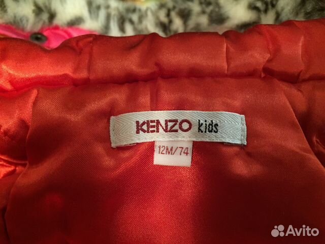 Куртка Kenzo, оригинал, 12м/74см
