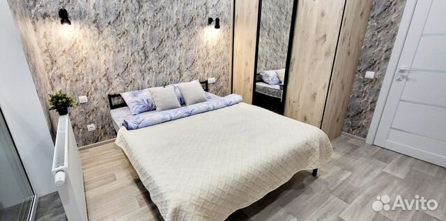 

1-к. квартира, 40 м², 2 кровати