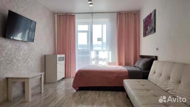 

Квартира-студия, 35 м², 2 кровати
