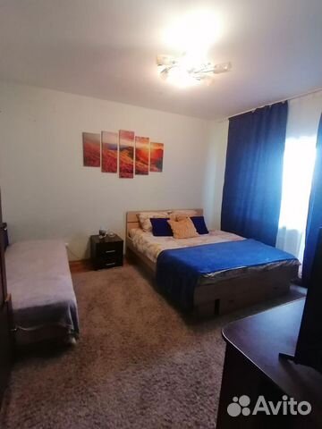 

1-к. квартира, 45 м², 3 кровати