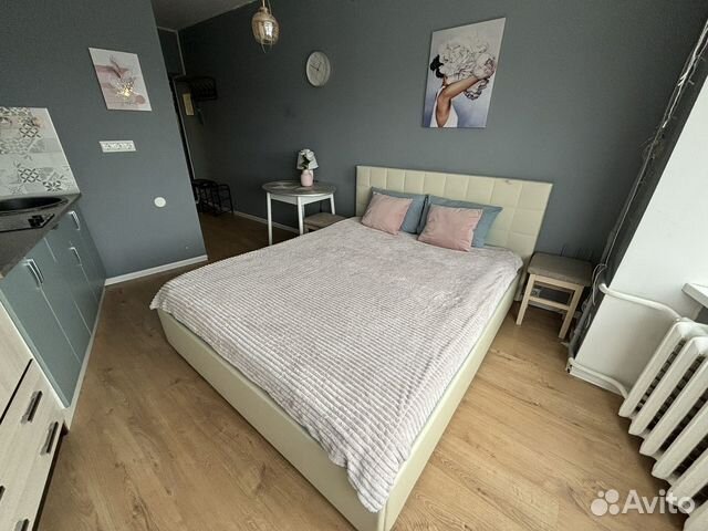 

Квартира-студия, 17 м², 1 кровать