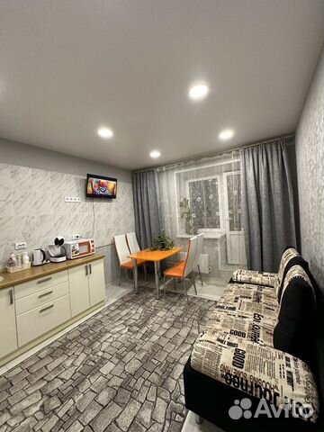 

1-к. квартира, 52 м², 3 кровати