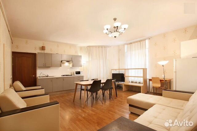 

1-к. квартира, 85 м², 3 кровати