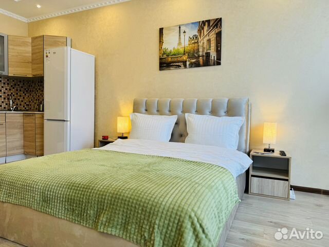 

Квартира-студия, 40 м², 3 кровати